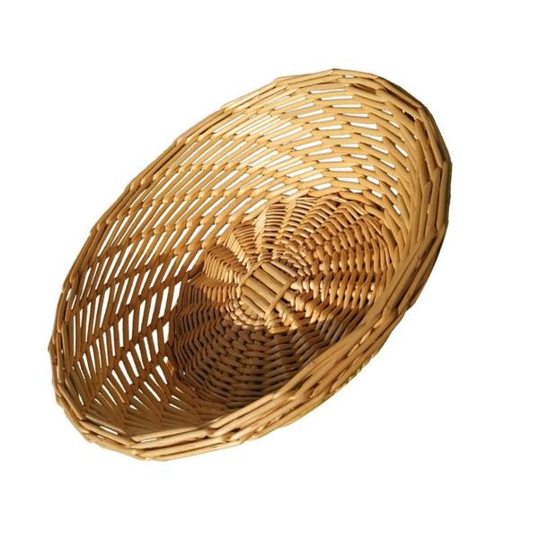 

storage baskets 1pc kitchen willow woven basket vegetable holder multipurpose bread