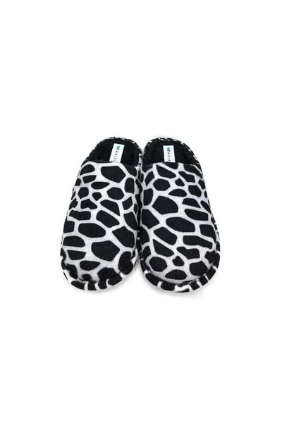 

slippers giraffe black women home slipper