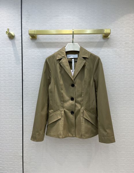 

2021 autumn winter milan runway jackets lapel neck long sleeve and fashion brand same style women's coats designer 0904-8, Black;brown