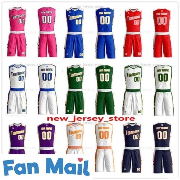 

customize any name any number man women girl youth kids boys basketball jerseys sport shirts as the pictures you offer aa0169, Black;red