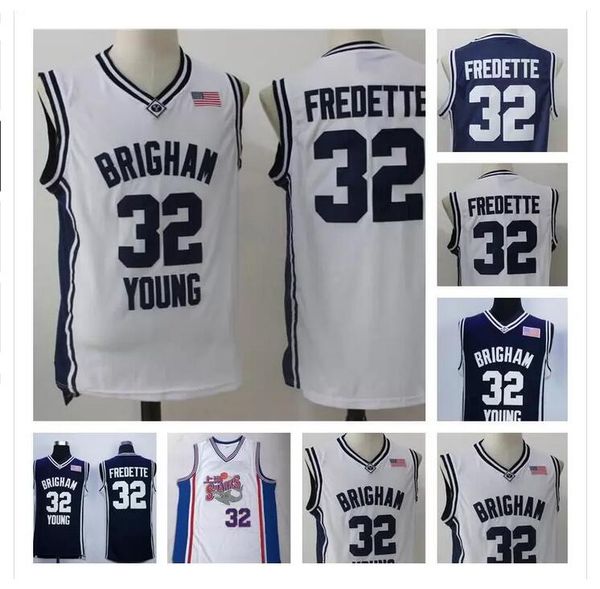

#32 jimmer brigham young jersey fredette byu university jersey stitched shanghai sharks basketball jerseys, Black
