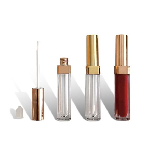

storage bottles & jars 20pcs 5ml lip gloss tubes clear empty glaze bottle diy container refillable make up tool