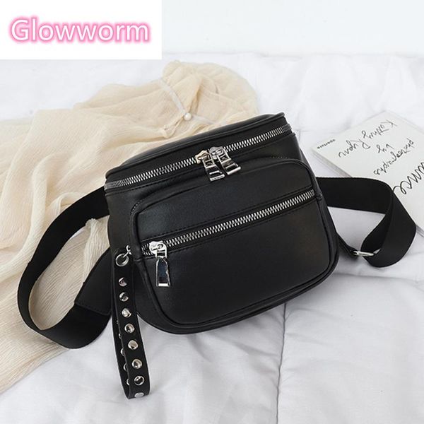 

cross body fashion women handbags retro rivets pu leather crossbody shoulder bag ladies messenger bags female handbag multi-pocket tote