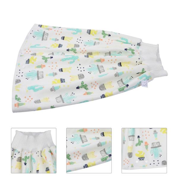 

1pc baby high-waist nappy skirt cartoon diaper training cloth diapers
