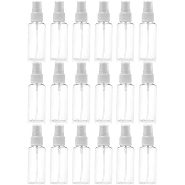 30 ml 1oz Spray Flaschen Kunststoff klar Tragbare Reiseflasche Leerer Nachfüllbarer wiederverwendbarer feiner Nebel-Sprühbehälter