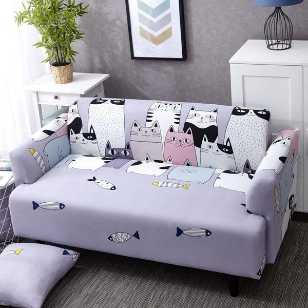 

chair covers 25seater spandex stretch sofa armrest cover elastic animal printed washable furniture protection slipcover for living room