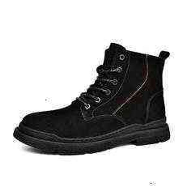 

tangzuo r028 martin boots, , 38-45, Black