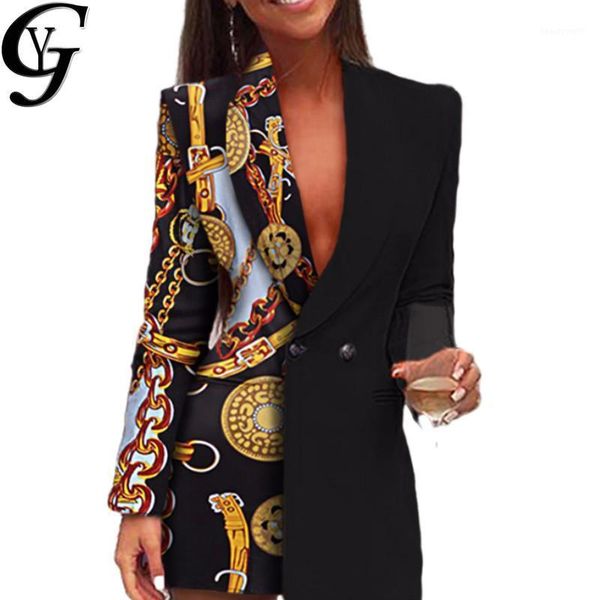 

ulzzang streetwear blazer jacket women fashion patchwork ladies coat female vintage turn down collared oversized women's suits & blazer, White;black