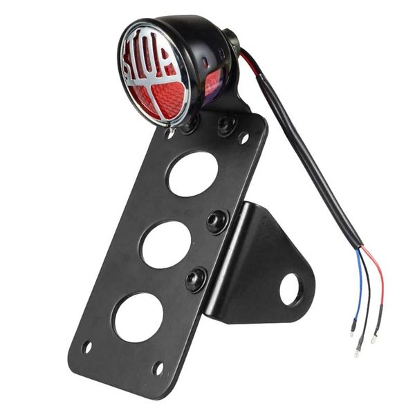 

other lighting system motorcycle side mount tail light license plate bracket