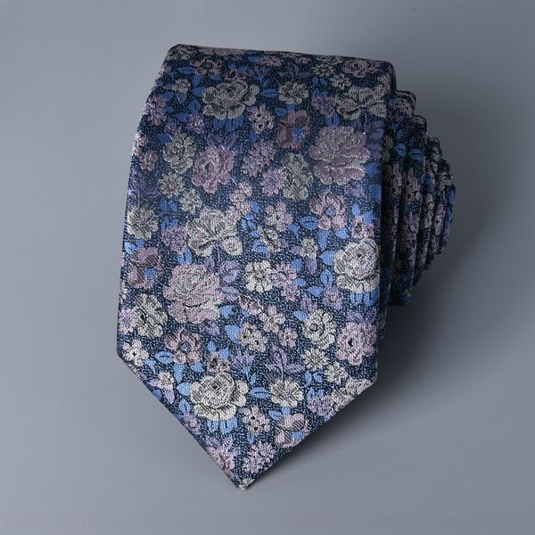 

XfFl celebration jacquardformal men' neck tie profeional buine bridegroom wedding celebration jacquard paisley 7cm hand ties, Blue;purple