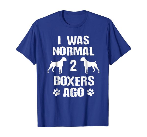 

i was normal 2 boxers ago t-shirt, White;black