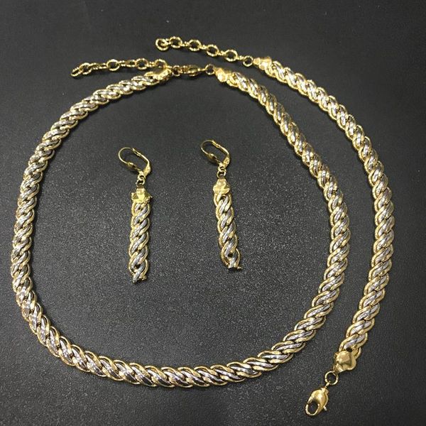 

wedding jewelry sets close shop italy 750 gold color set for women, Slivery;golden