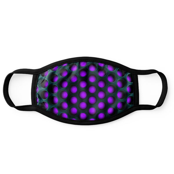 

custom logo geometric printed mask dustproof washable breathable cotton new design