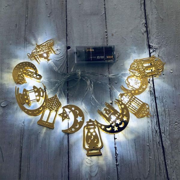 

holiday lighting eid mubarak led string muslim ramadan lights home party decoration festival atmosphere lamp strings