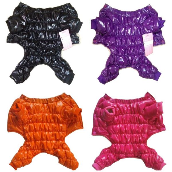 

dog apparel winter jumpsuit pants chihuahua clothes warm cotton coat large size jacket for dogs pets clothing windproof costume