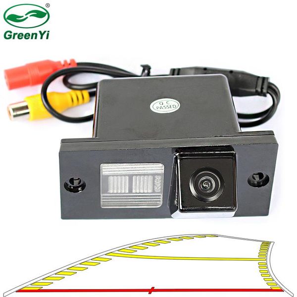 

car rear view cameras& parking sensors 2021 hd vehicle dynamic trajectory line reverse backup camera for h1 grand starex