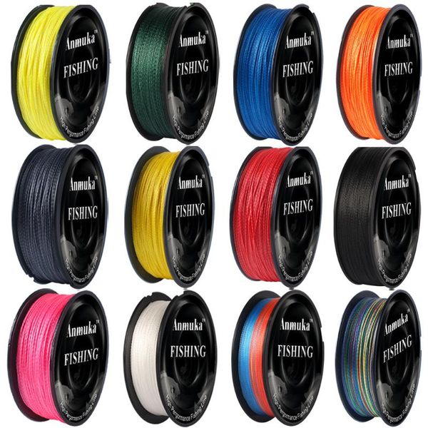 

braid line 100m 4 strand pe braided wire fish main super strong lure sea fishing cord thread carp 3.6-36kg 0.1-0.5mm