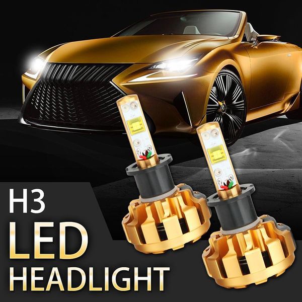 

pcs 60w car led headlight bulbs 6000lm 6000k auto headlamp cree chip h1 h3 h7 h11 9005 9006 light fog lamp headlights