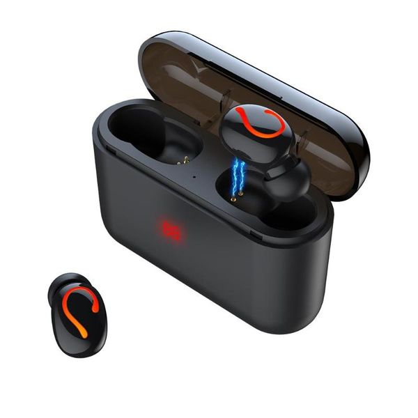 

binaural/single wireless headphones fire-type tws bluetooth in-ear true stereo earphones mobile power sport handsfree