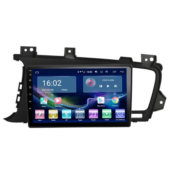 Android 10 Vídeo de Rádio para Kia K5 2011-2015 Multimedia DVD Player Autoradio Touch Screen GPS Navegação