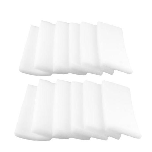 

aquariums 12pcs thicken biochemical filter sponge aquarium prefilter media pad for fish tanks