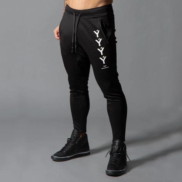 

men's pants jogger sweatpants casual black trousers male gym fitness workout cotton trackpants spring autumn sportswear clothing