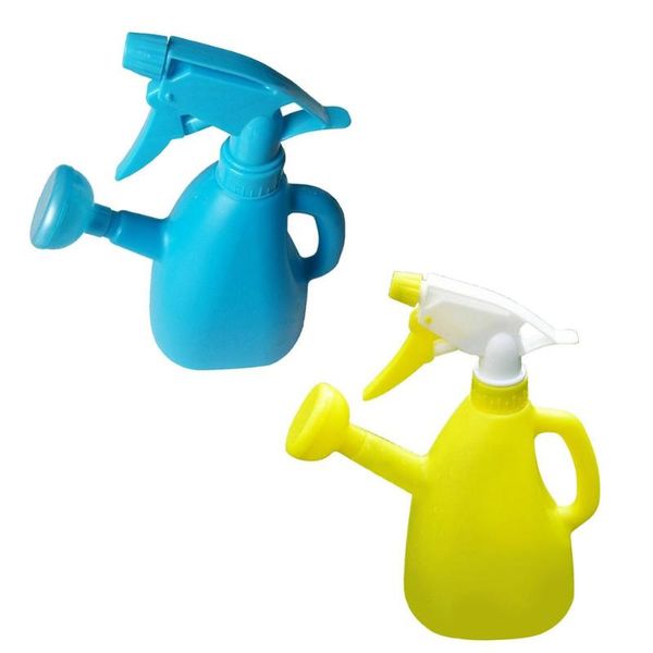 

watering equipments 2 in 1 can dual use sprayer with handle home patio lawn gardening plant outdoor cute cartoon plastic pot