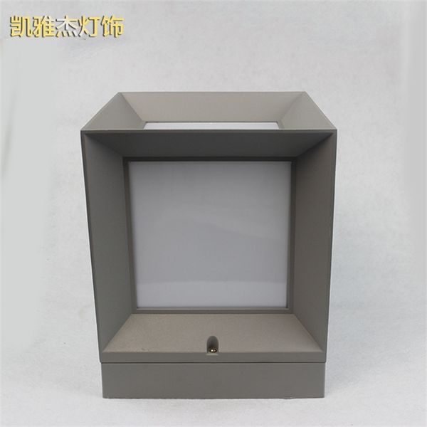

outdoor waterproof lawn wall column courtyard lamp led