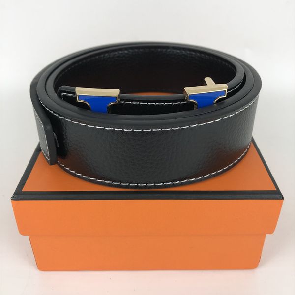 

high fashion customized belts adjustable leisure pinhole buckle business men, women's authentic belt, Black;brown