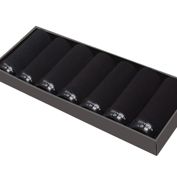 

7pcs/lot brand modal boxer men underwear mens shorts boxers bla homme underpants underclothes modal underwaist y836, Black;white