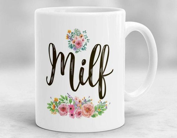 

mugs milf mug mom baby shower gift funny for wife mama 11oz 15oz ceramic coffee cup