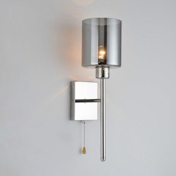 

wall lamp glass lampshade led bedside bedroom living room aisle post modern minimalist creative staircase lb731116