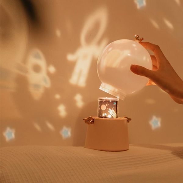 

night lights usb light music box projector lamp charging atmosphere guardian angel table bedroom home furnishings