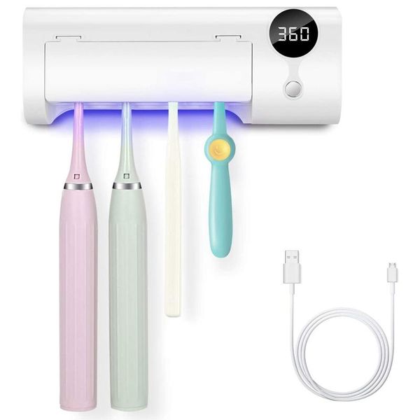 

toothbrush holders holder rechargeable wall mounted bathroom organizer for all toothbrushes