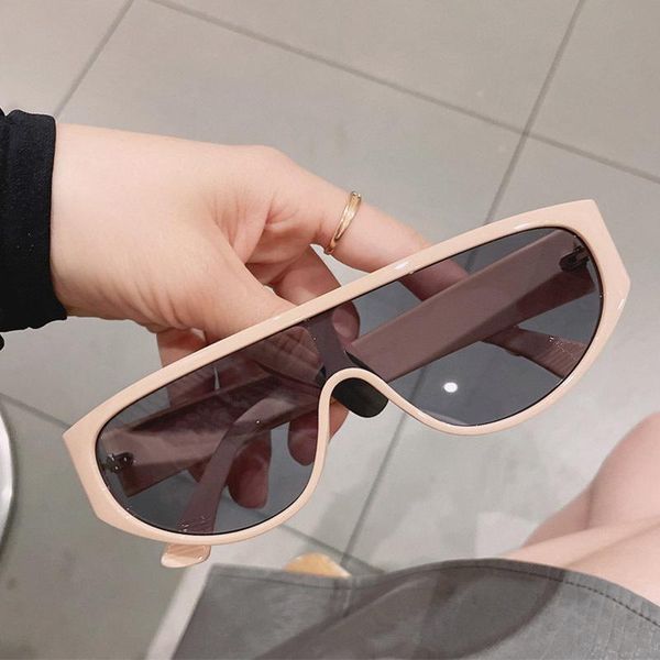 

sunglasses retro metal strip one piece women brand cat eye sun glasses vintage featured frameoval shades female oculos feminino, White;black