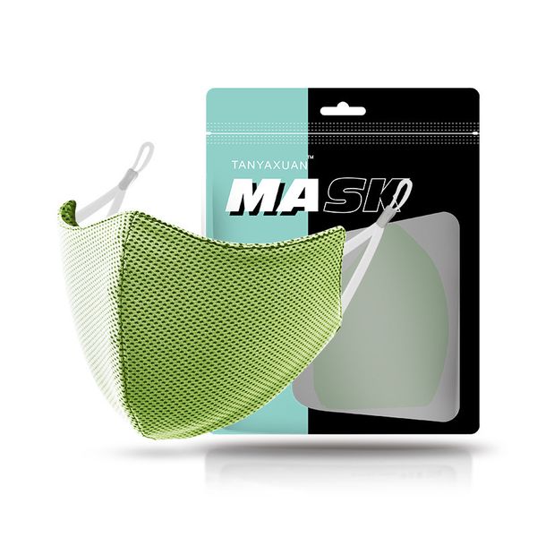 New Designer Face Mask Sport fitness ghiaccio seta protezione solare tridimensionali maschere fredde sottili estive