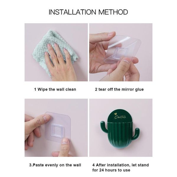 

toothbrush holders hanging bathroom kitchen utensil box storage rack wall-mounted holder sale