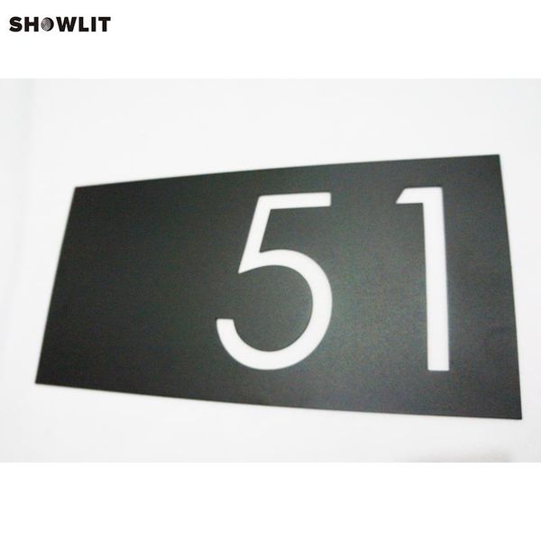 

other door hardware weather proof custom power coated black steel plate
