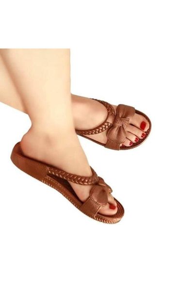 

slippers nonskid women model-, Black