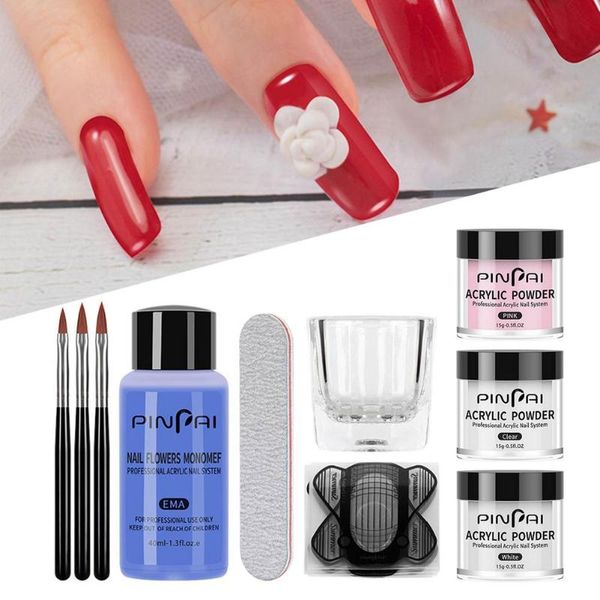 

nail glitter 9 pcs crystal pigment powder manicure set extension polyge acrylic 3d carve art tool kit beginner, Silver;gold