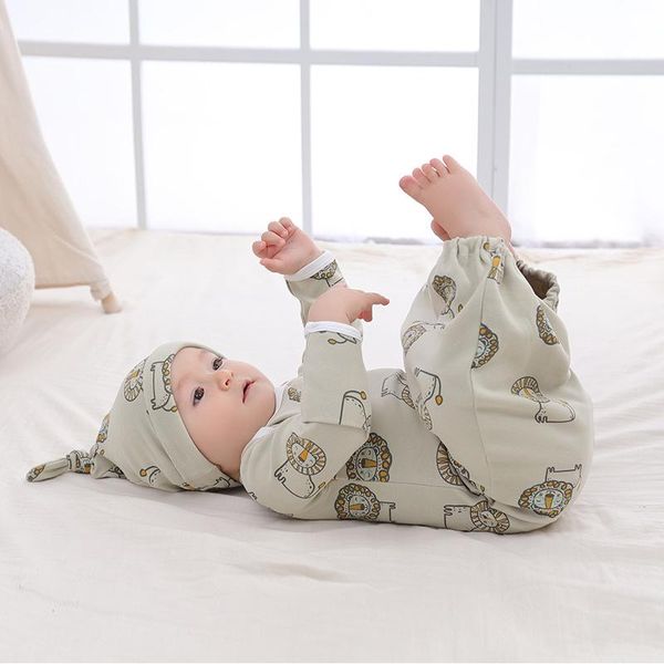 

cotton baby sleeping bag for born wearable blanket boys girls infant long-sleeved pullover warm wool bags