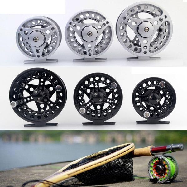 

baitcasting reels large arbor fishing reel 28mm 3/4/5/6/7/8 wt silver/black aluminum single action#1116smtg
