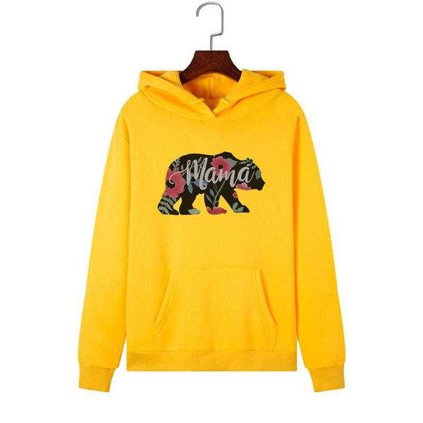 

women's hoodies & sweatshirts 2021 fashion harajuku winter hoodie women loose korean style sweatshirt autumn streetwear flower printing, Black