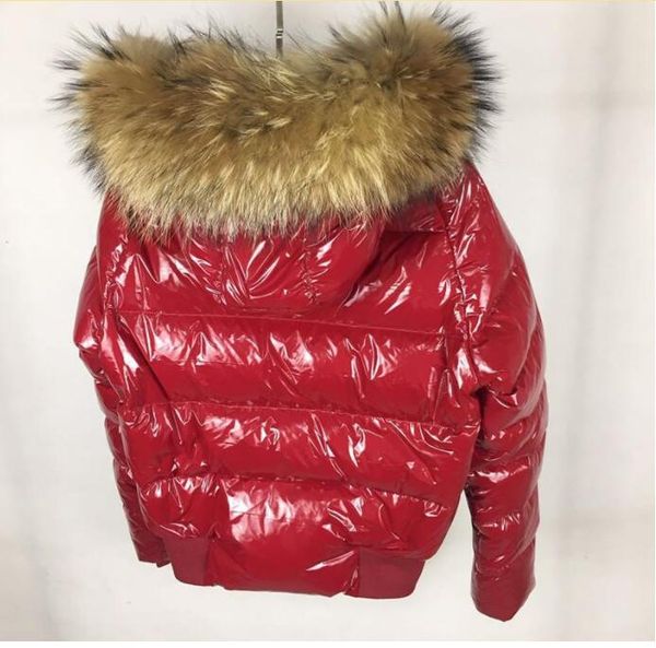 

women nylon down jacket designer lady warm removable hooded snap button zip closure outwear fashion girl stand collar padded coat, Black