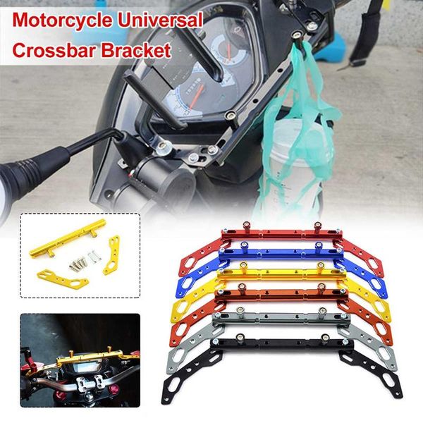 

handlebars motorcycle crossbar bracket trengthen lever bar adjustable universal aluminum balance mobile phone stand cross