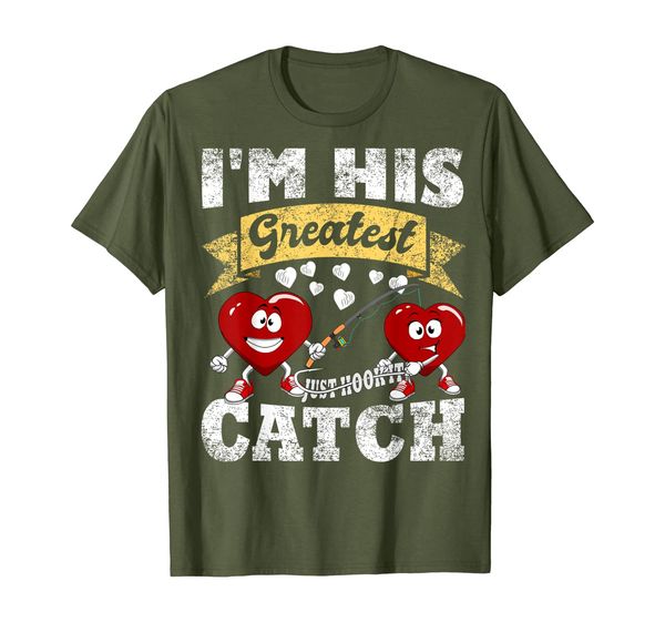 

valentines day fishing shirt for her matching couples shirts, White;black