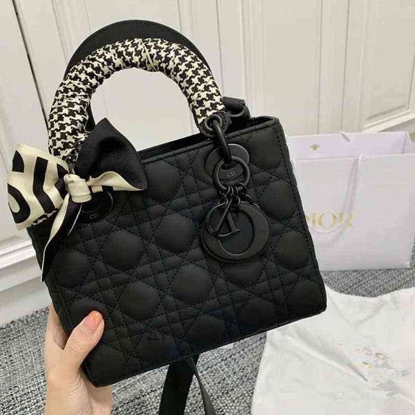 

leather women's bag new four compartment princess bag three compartment matte leather carrying one shoulder messenger bag
