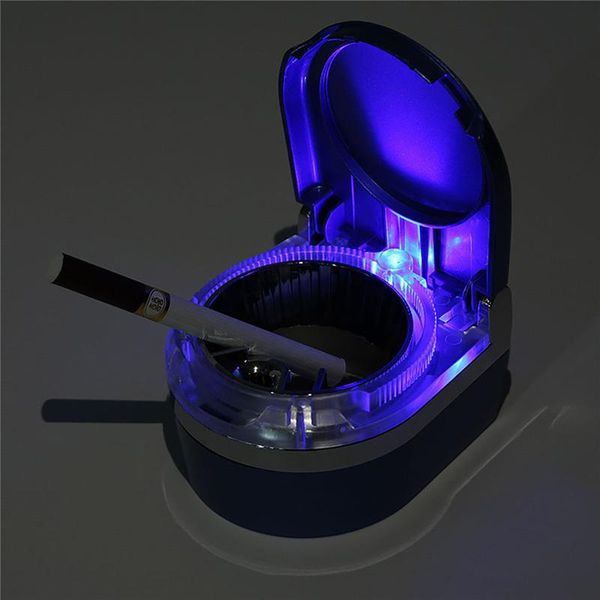 

car organizer and home dual purpose ashtray with cover universal convenient fashion led light insulation material