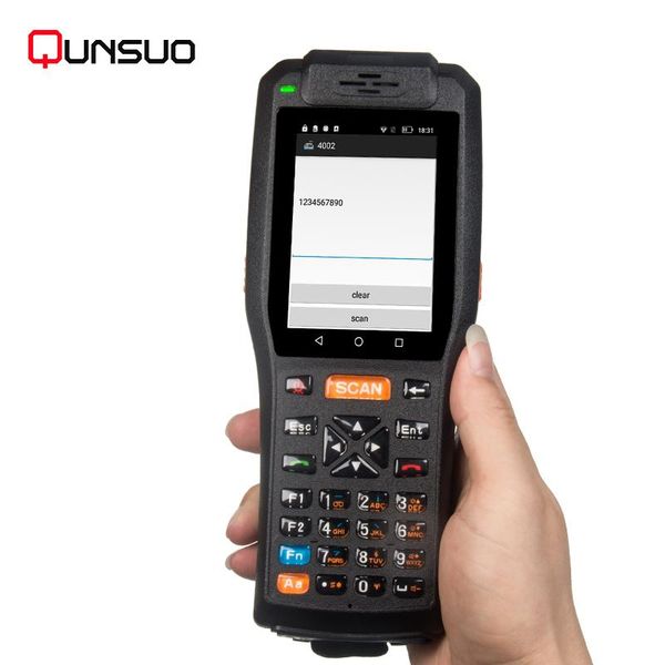 

touch screen wireless android terminal handheld with thermal printer pda3505 scanners
