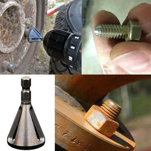 

professional drill bits 1pc stainless steel deburring chamfer tool high strength hardness bit screw grinding electric repair tools